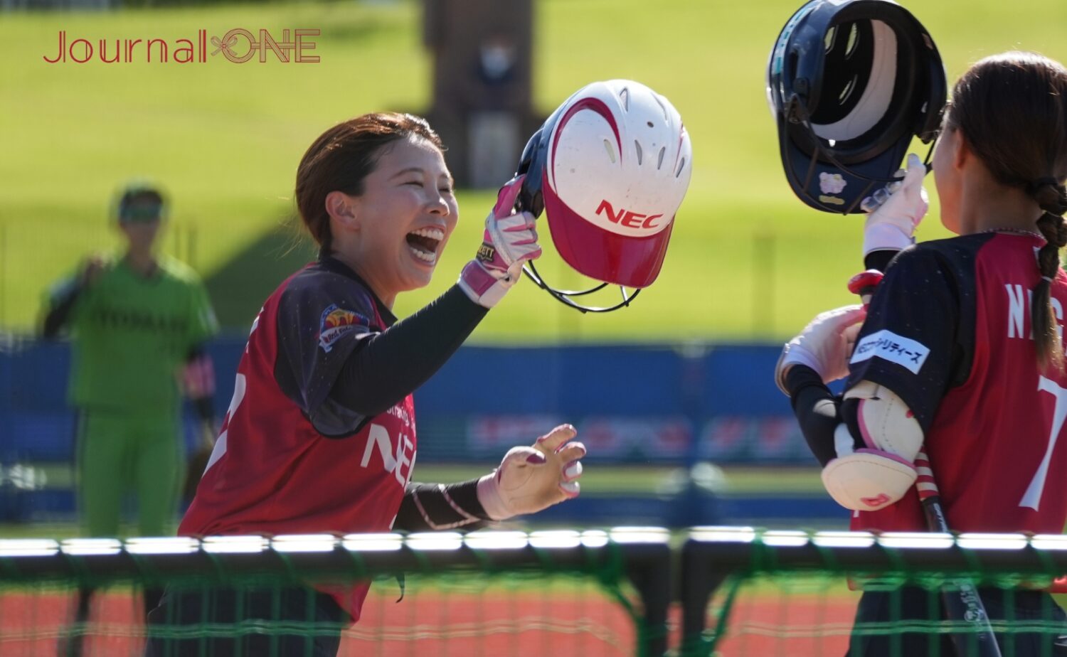 3点本塁打を放ちパフーマンスする木村-Journal-ONE撮影