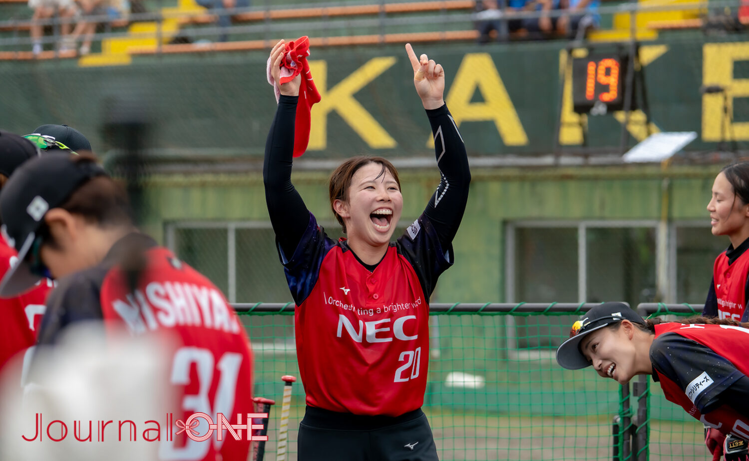 JDリーグ戦での木村友奏選手（NEC）のパフォーマンス-Journal-ONE撮影