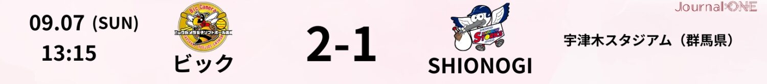 06 25.09.07 ビックvsSHIONOGI JD.LEAGUE Game Result