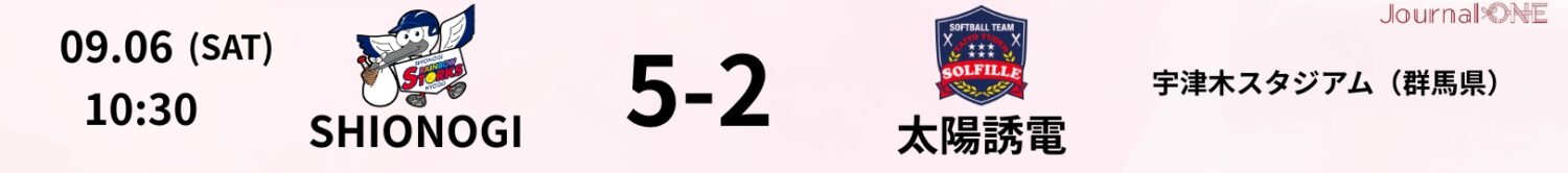 03 25.09.06 SHIONOGIvs太陽誘電 JD.LEAGUE Game Result
