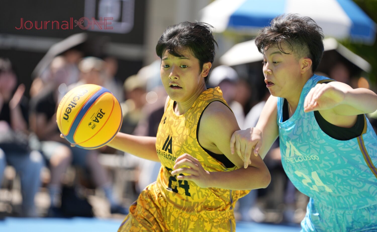 5人制のスキルも身に付く3x3バスケ(久喜vs桜花学園戦)-Journal-ONE撮影