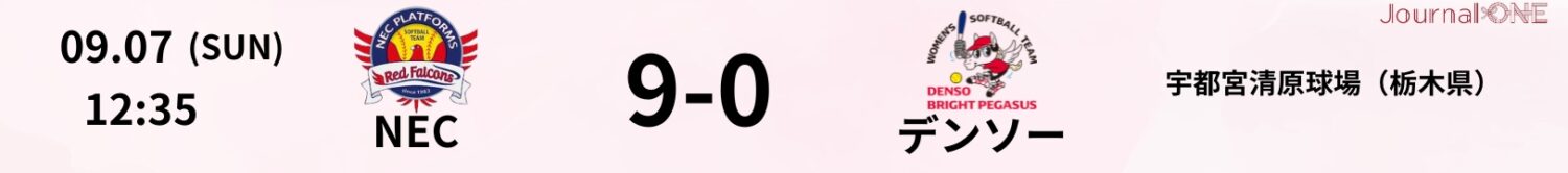 04 25.09.07 デンソーvsNEC JD.LEAGUE Game Result
