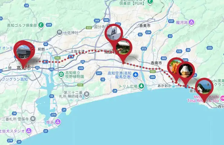 route-map-kochi-monobe-pass-