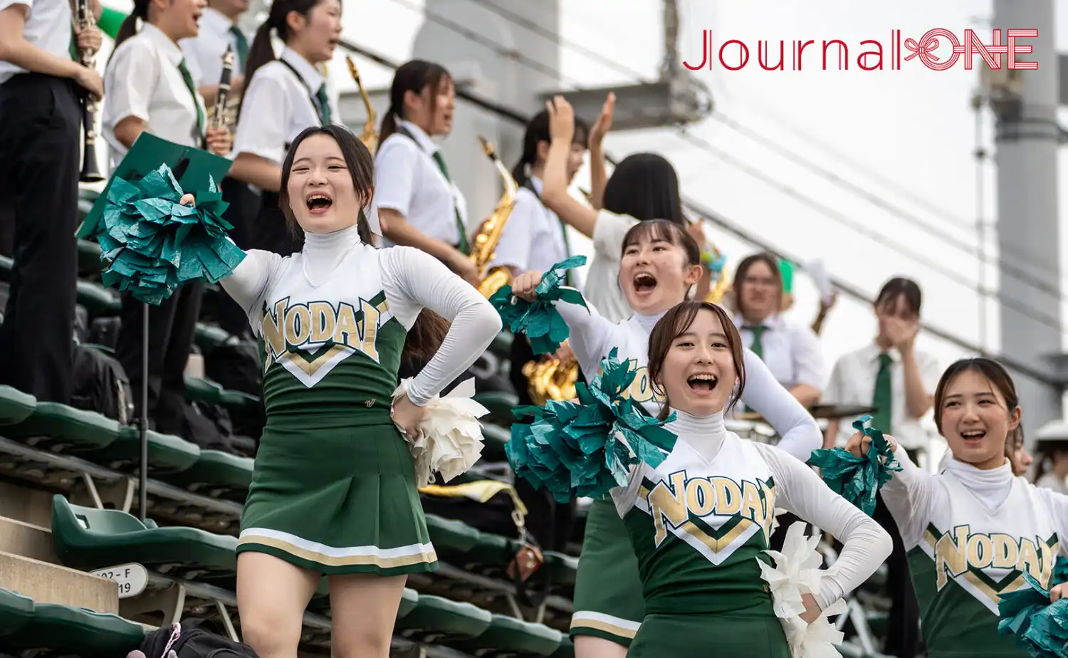 東京農業大学チアリーディング部が野球部に全力エール！