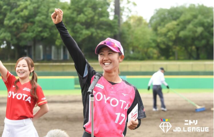 トヨタがホンダに5-3で勝利した試合の様子