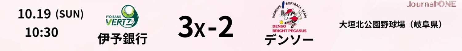 JD.LEAGUE第13節の試合結果｜伊予銀行vsデンソー