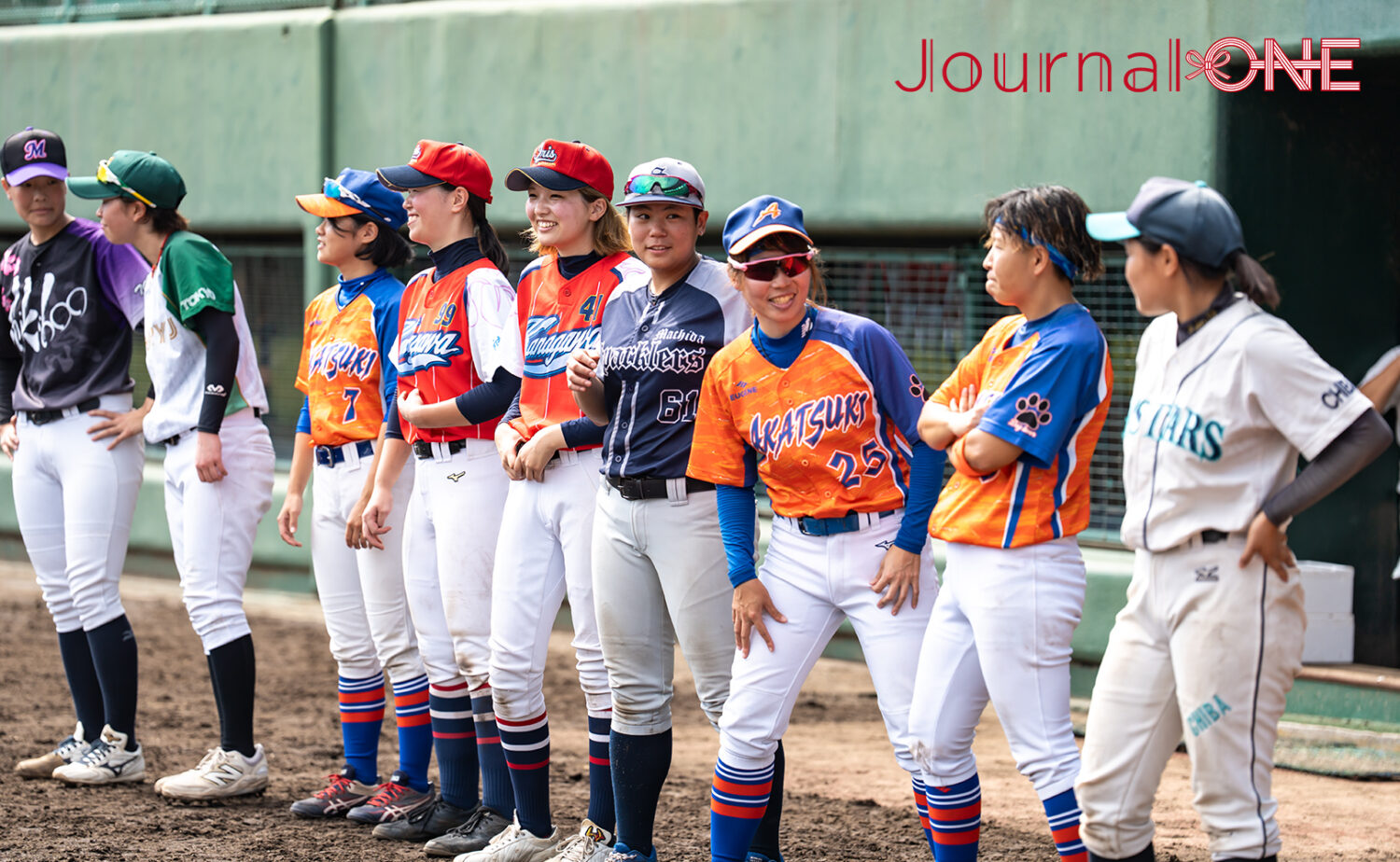 明るく元気な女子軟式野球クラブ選抜の選手たち‐Journal-ONE撮影