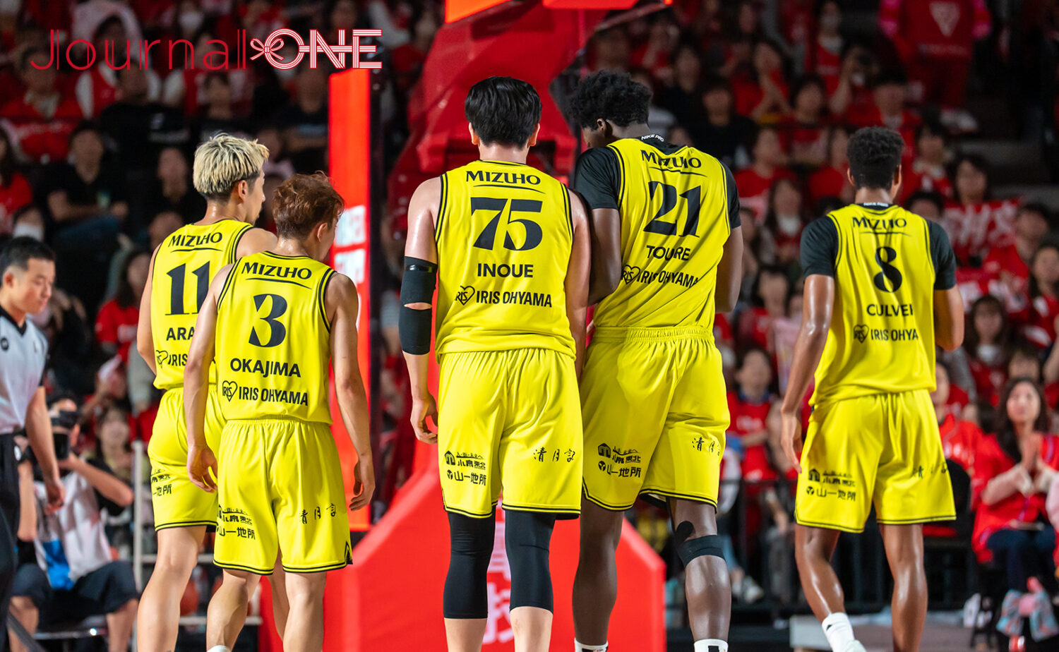 中盤着実に得点を重ねて追い上げた仙台89ERS-Journal-ONE撮影