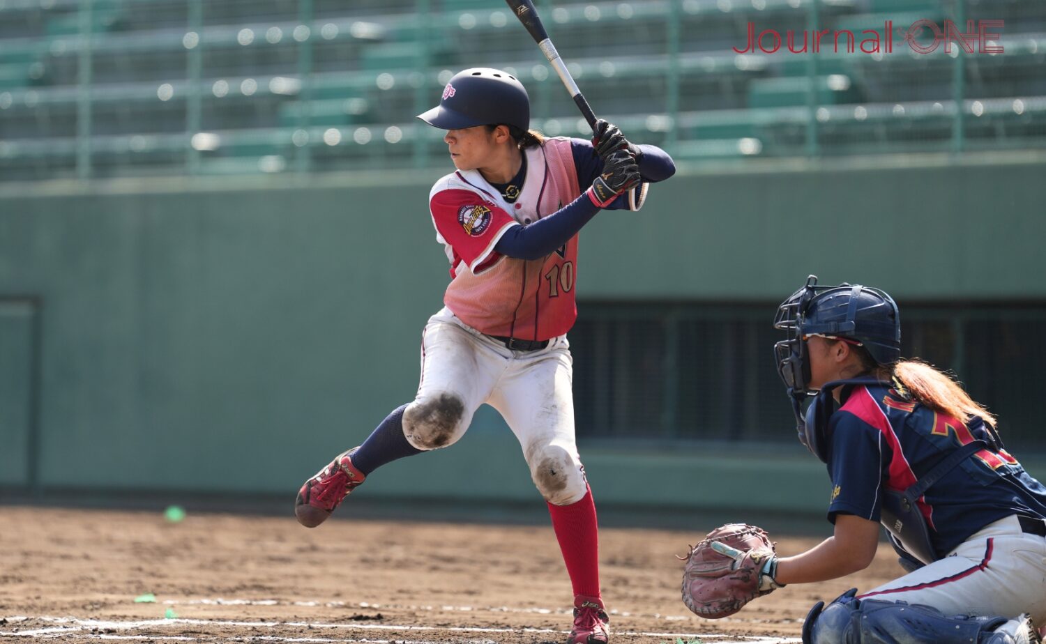 詰まりながらも外野に運ぶダラーズの力強い打線-Journal-ONE撮影