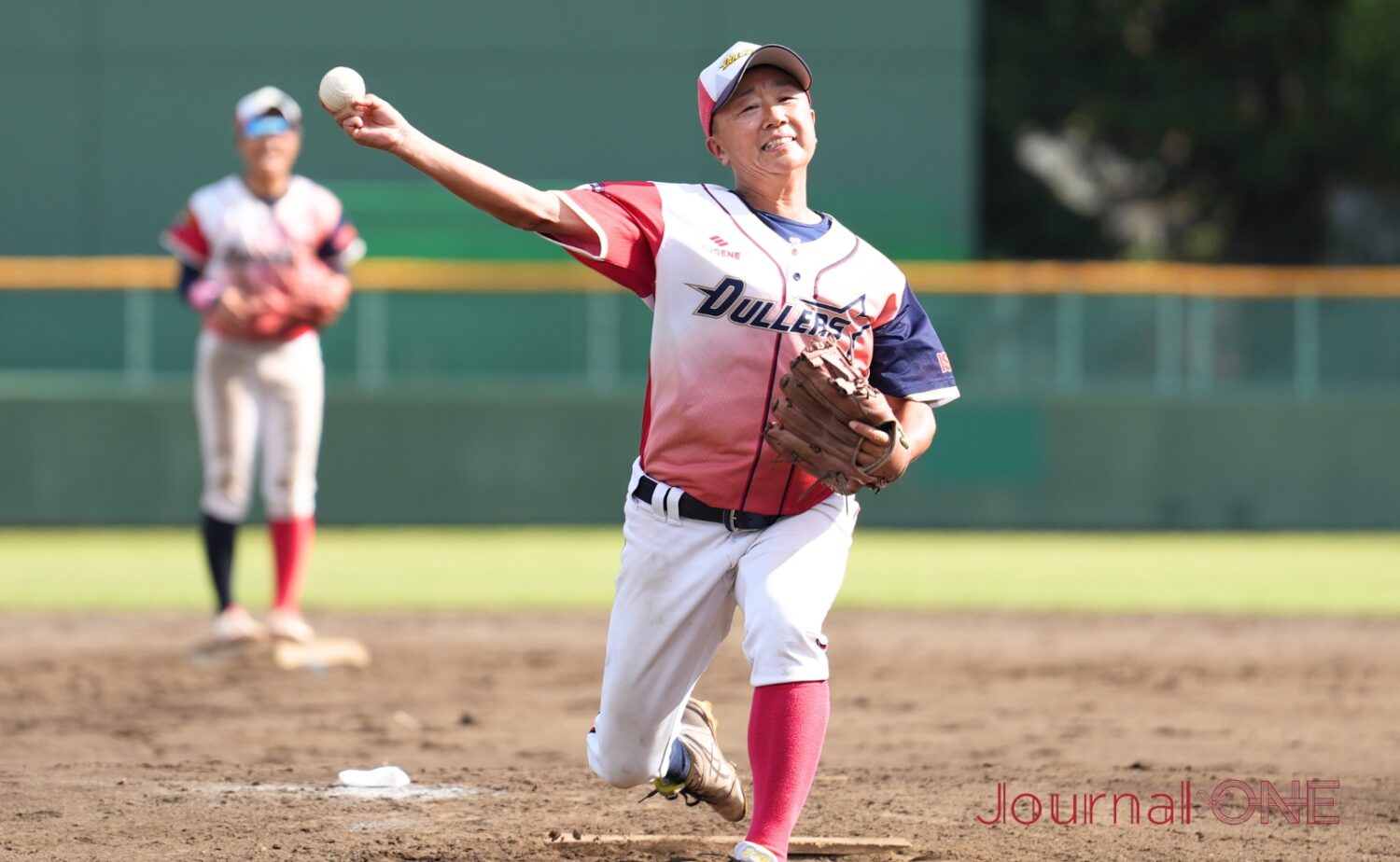 二度目の緊急登板で見事な火消しを演じた46歳のベテラン坂下（ダラーズ）-Journal-ONE撮影