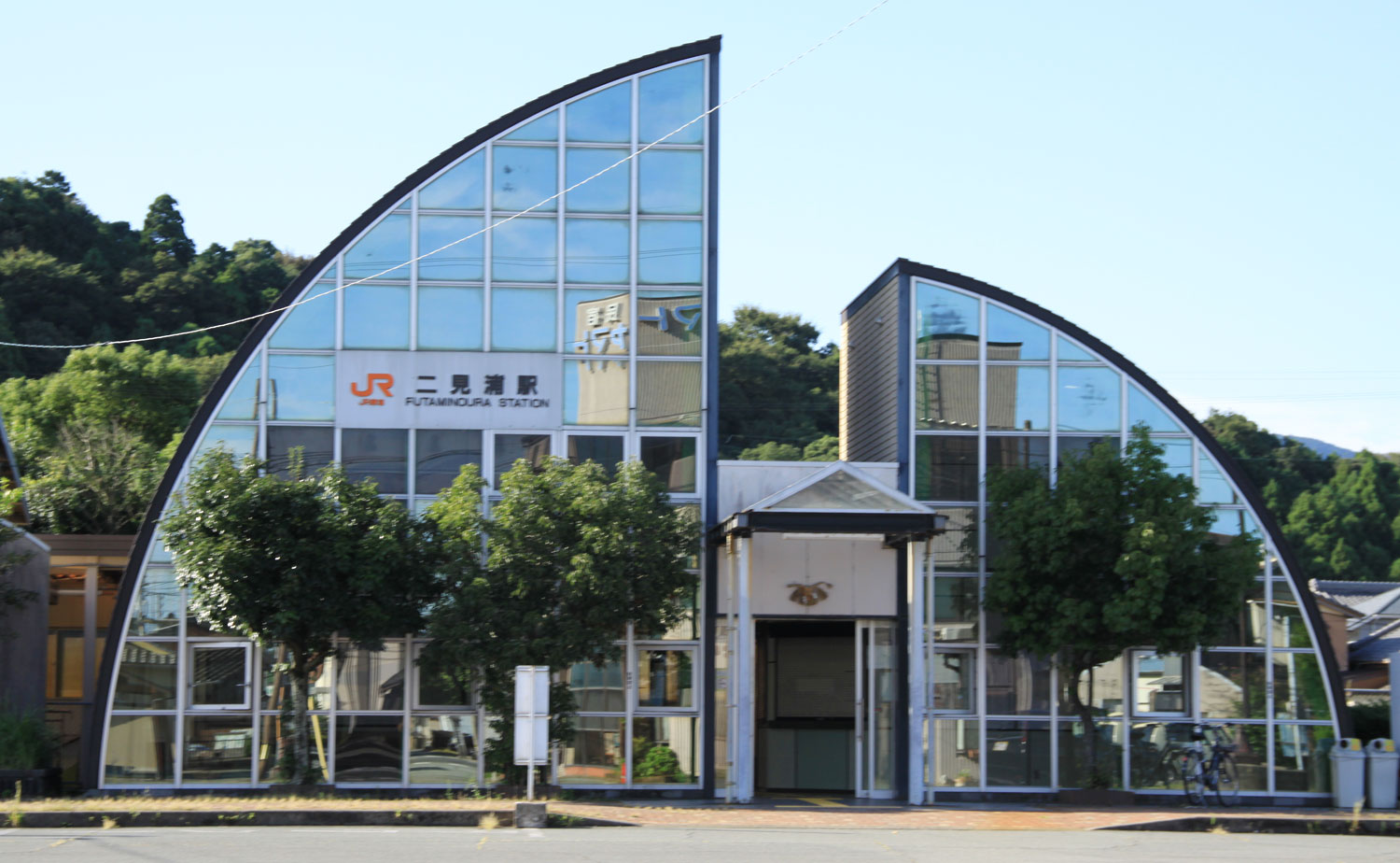 JR東海参宮線の二見浦駅