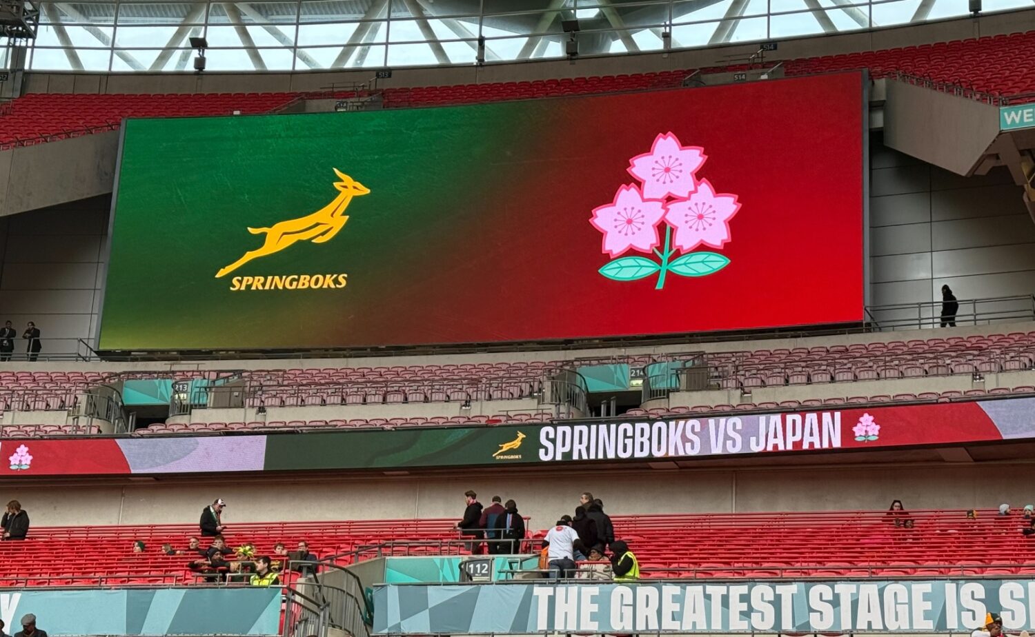 10年ぶりに対戦した日本代表と南アフリカ代表