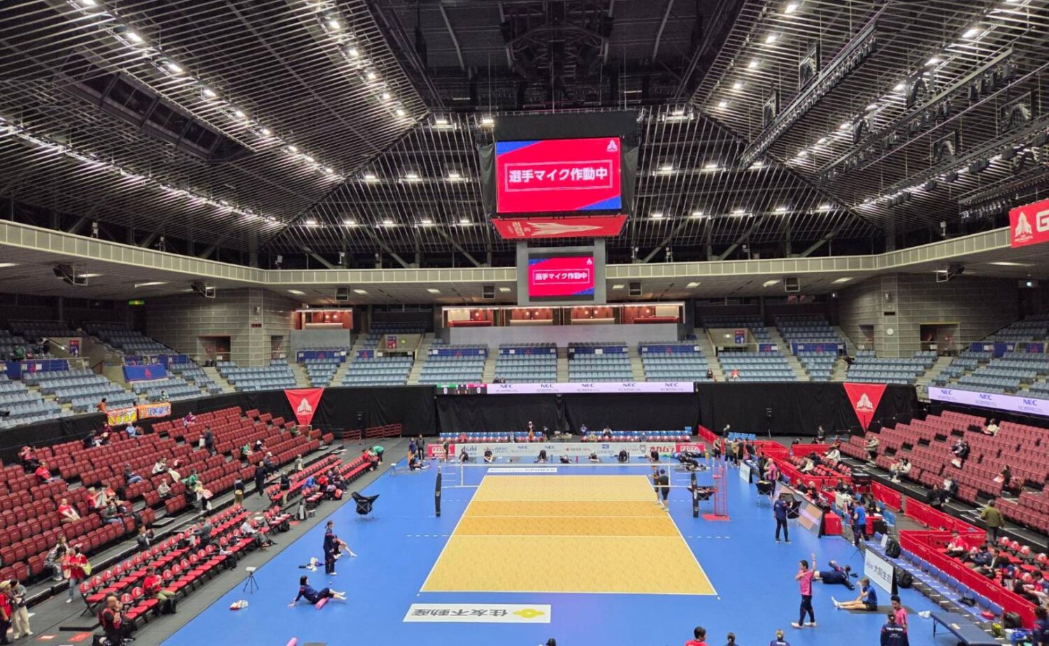 6500名を収容するとどろきアリーナ