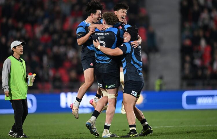 ラグビー日本代表がジョージア戦に勝利