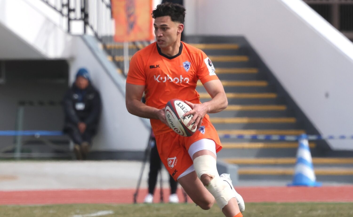 リーグワンに参入したスーパーラグビーで活躍したFBスティーブンソン/写真:斉藤健仁