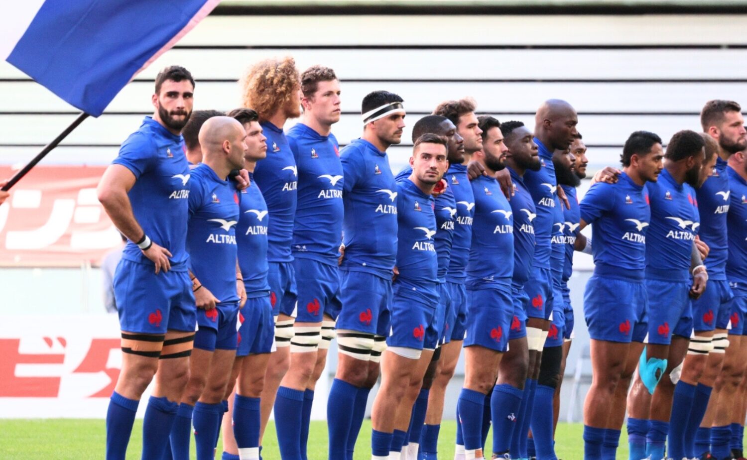 ラグビー日本代表2022年7月に日本と対戦したフランス代表 写真:斉藤健仁