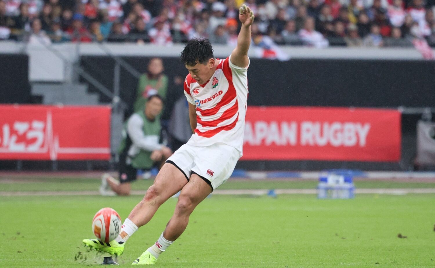 ラグビー日本代表・SO李承信(コベルコ神戸スティーラーズ)