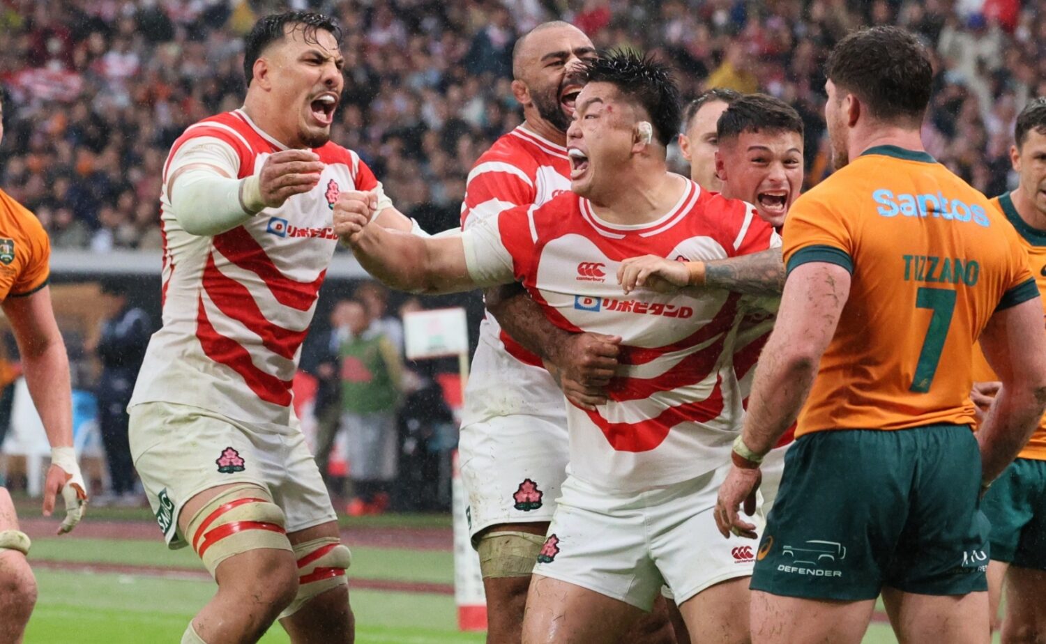 ラグビー日本代表・PR竹内柊平（東京サントリーサンゴリアス）