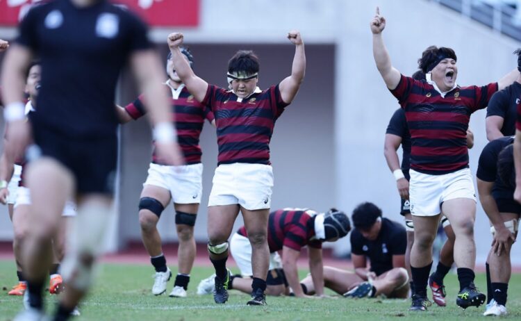 大学ラグビー 早稲田大学が天理大学を破り4強入り