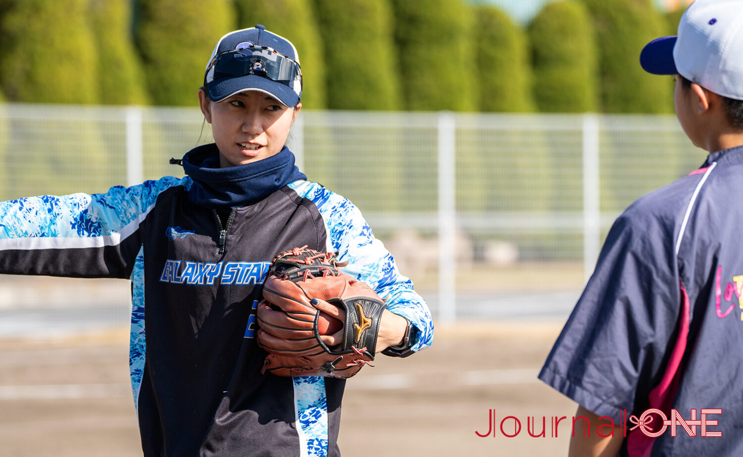ソフトボール女子日本代表経験もある山本星（SGホールディングスギャラクシースターズ）