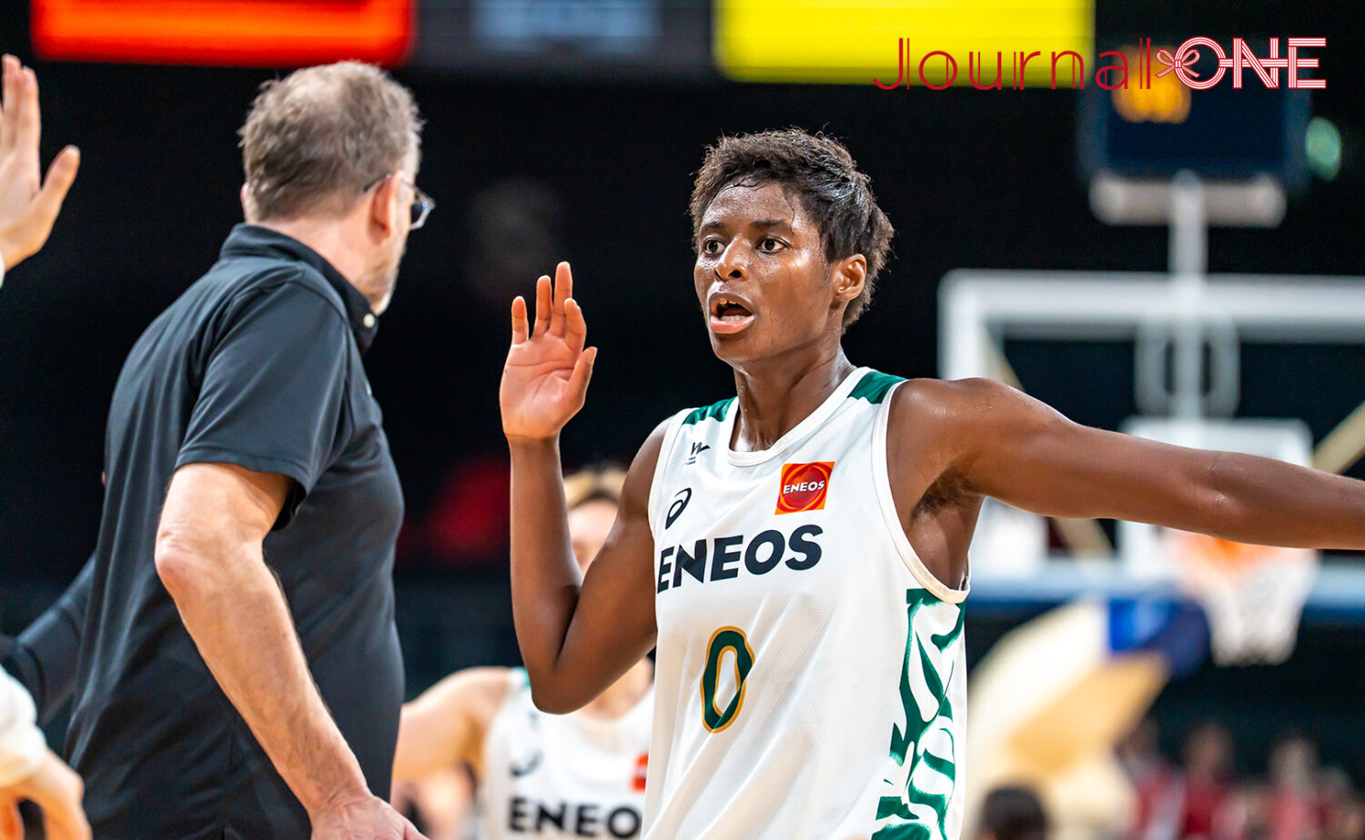 Wリーグ ENEOSサンフラワーズの馬瓜エブリン-Journal-ONE撮影