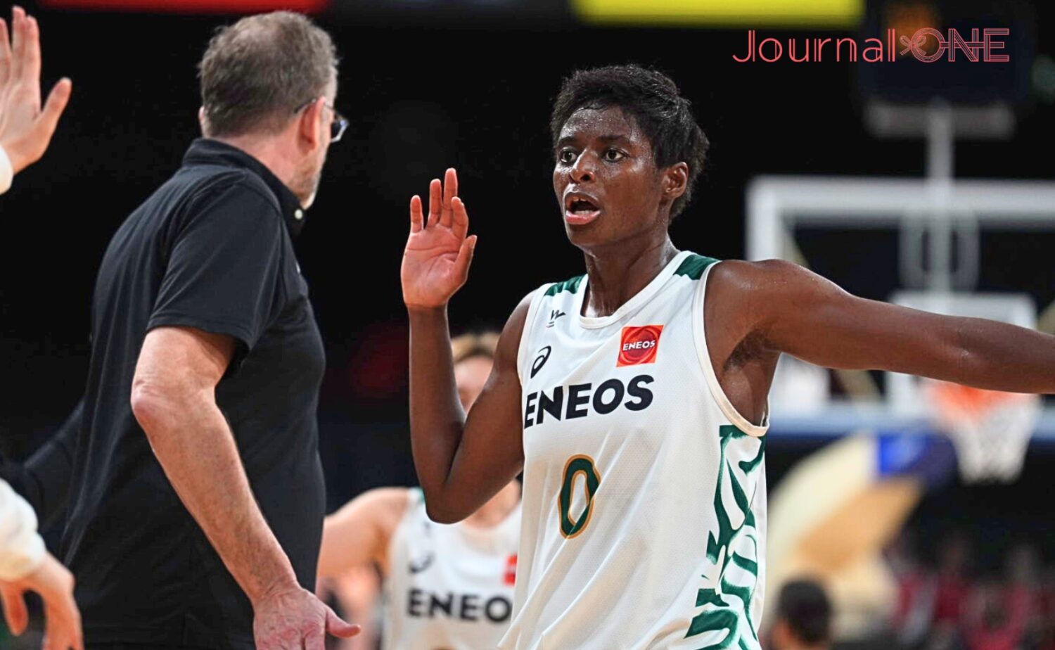 Wリーグ ENEOSサンフラワーズの馬瓜エブリン-Journal-ONE撮影