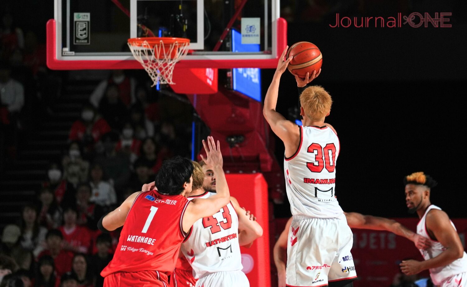 名古屋Dの得点を牽引した今村-Journal-ONE撮影