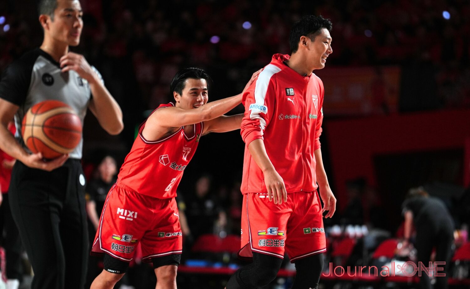 千葉ジェッツの田代直希と富樫勇樹