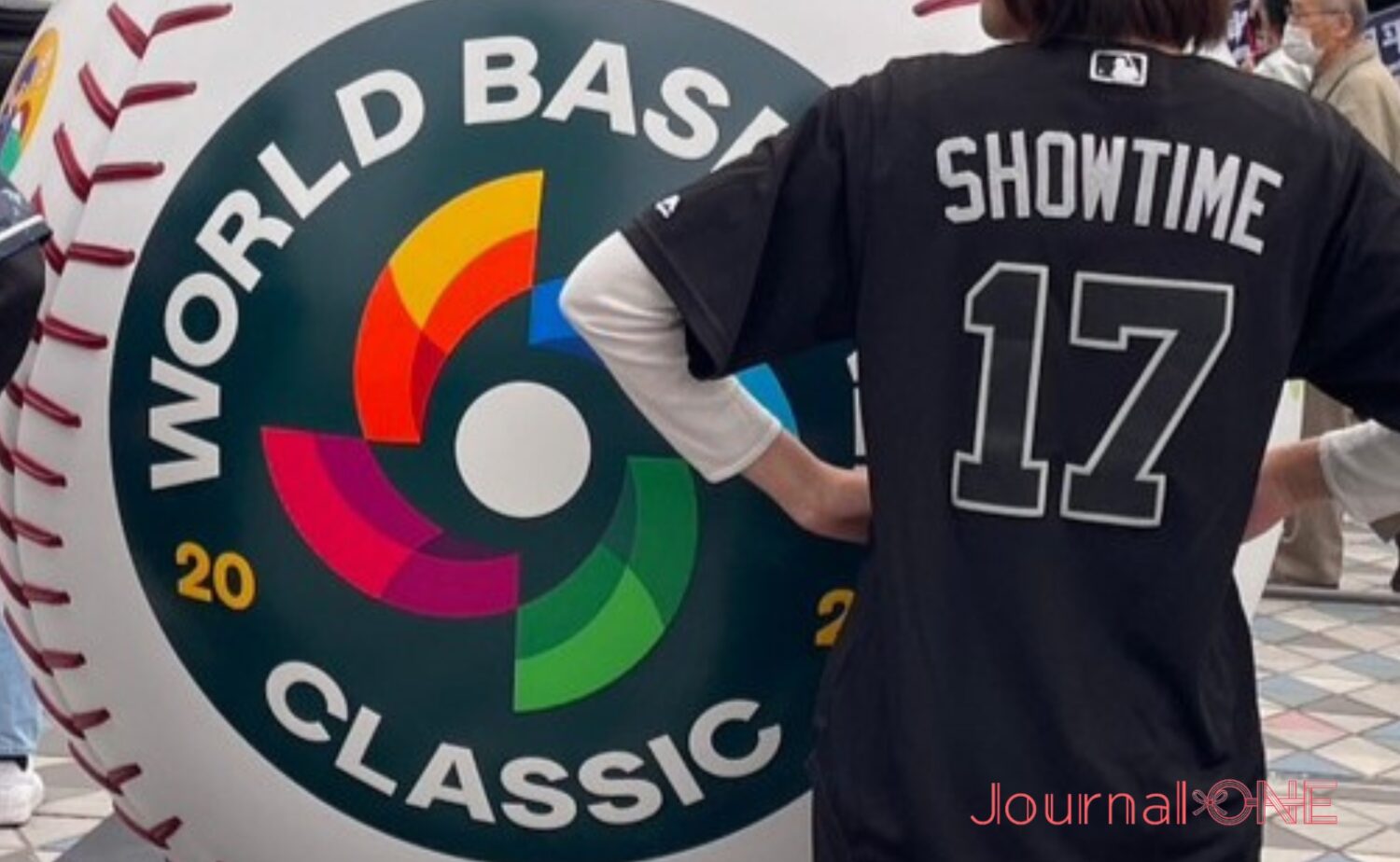 前回の東京ドームにあったWBCのオブジェ