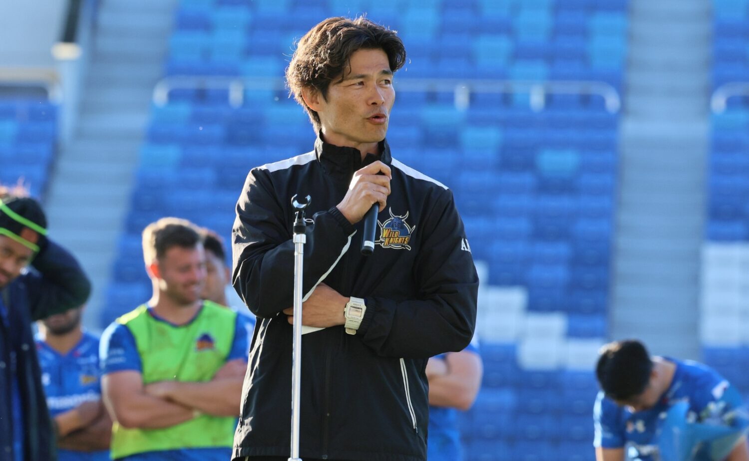 ワイルドナイツの新しい指揮官となった金沢HC