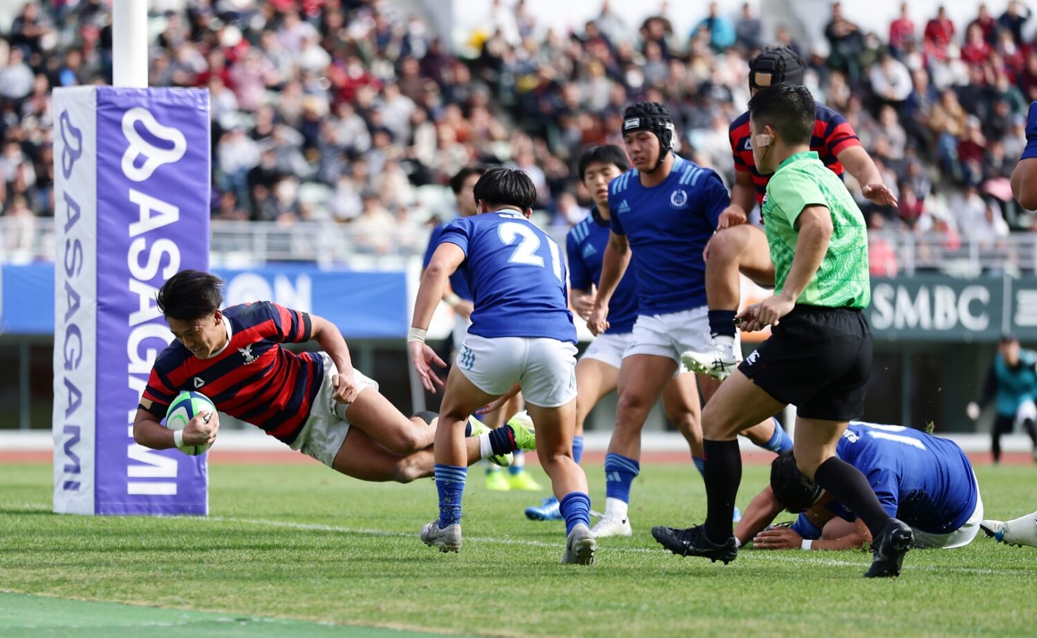 大学ラグビー 2試合連続の逆転で勝ち上がった京都産業大学／写真提供：JRFU