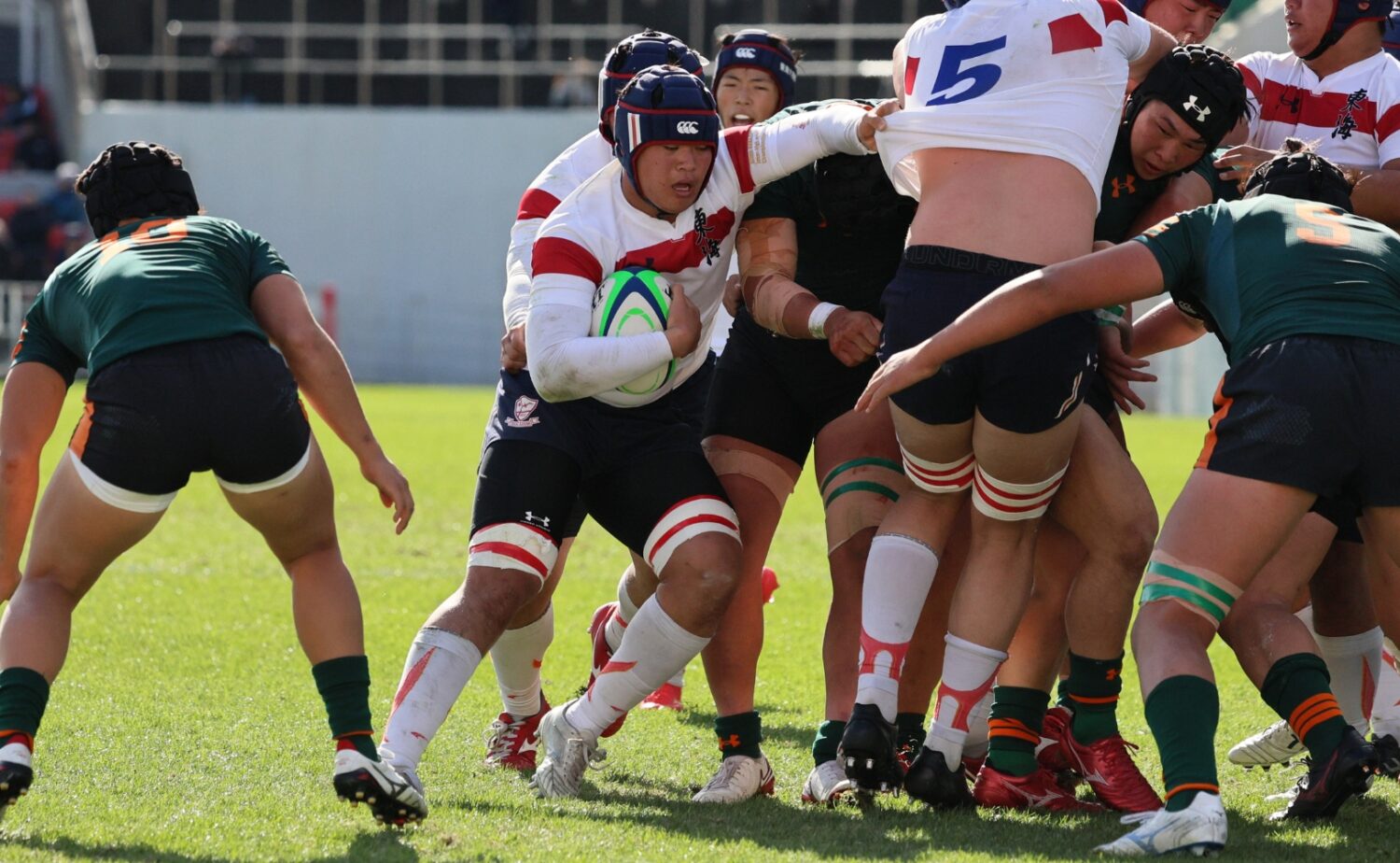 花園ラグビー準々決勝で東海大相模は一歩及ばず