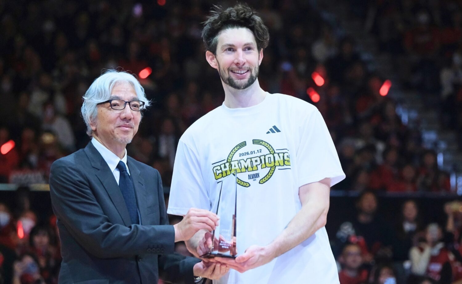 アルバルクでMVPを獲得したライアン・ロシター‐永塚和志撮影