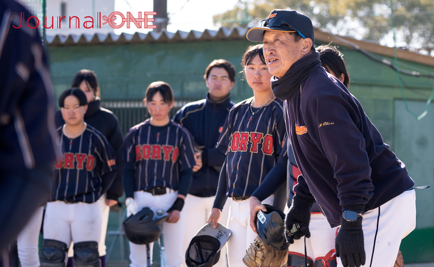 和歌山大学の大原監督によるミーティング
