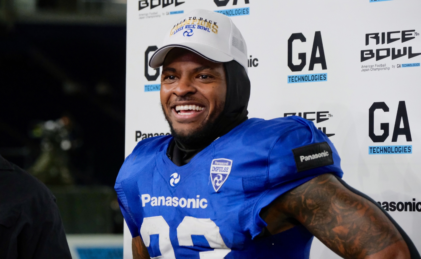 MVPに輝いたジョシュア・コックス