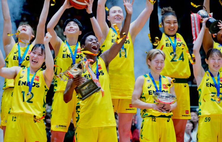 皇后杯を制したENEOSサンフラワーズ