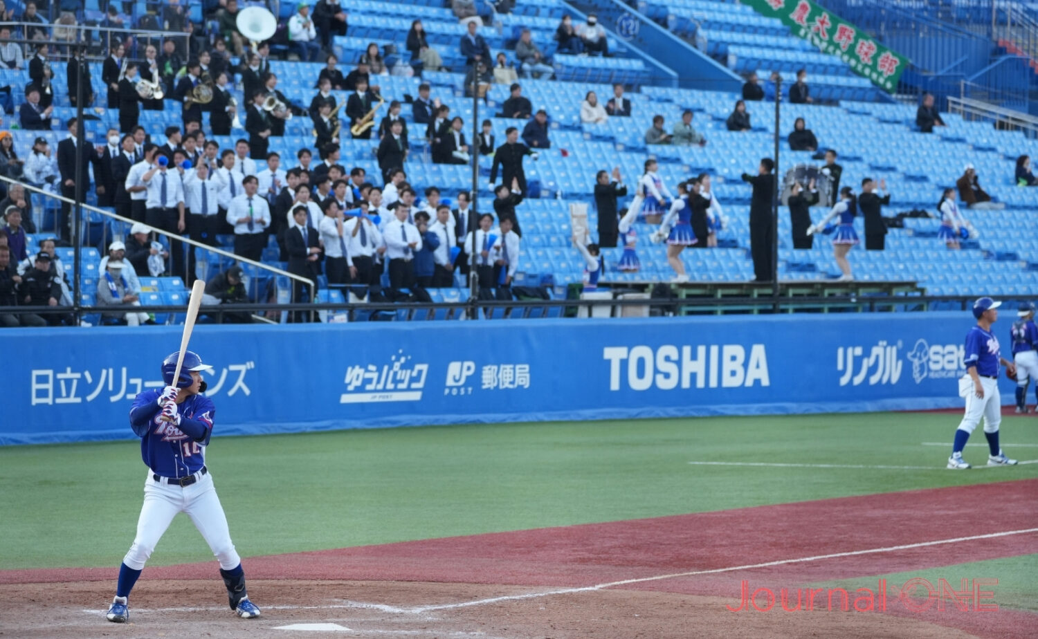 大根踊りを披露した明治神宮野球大会