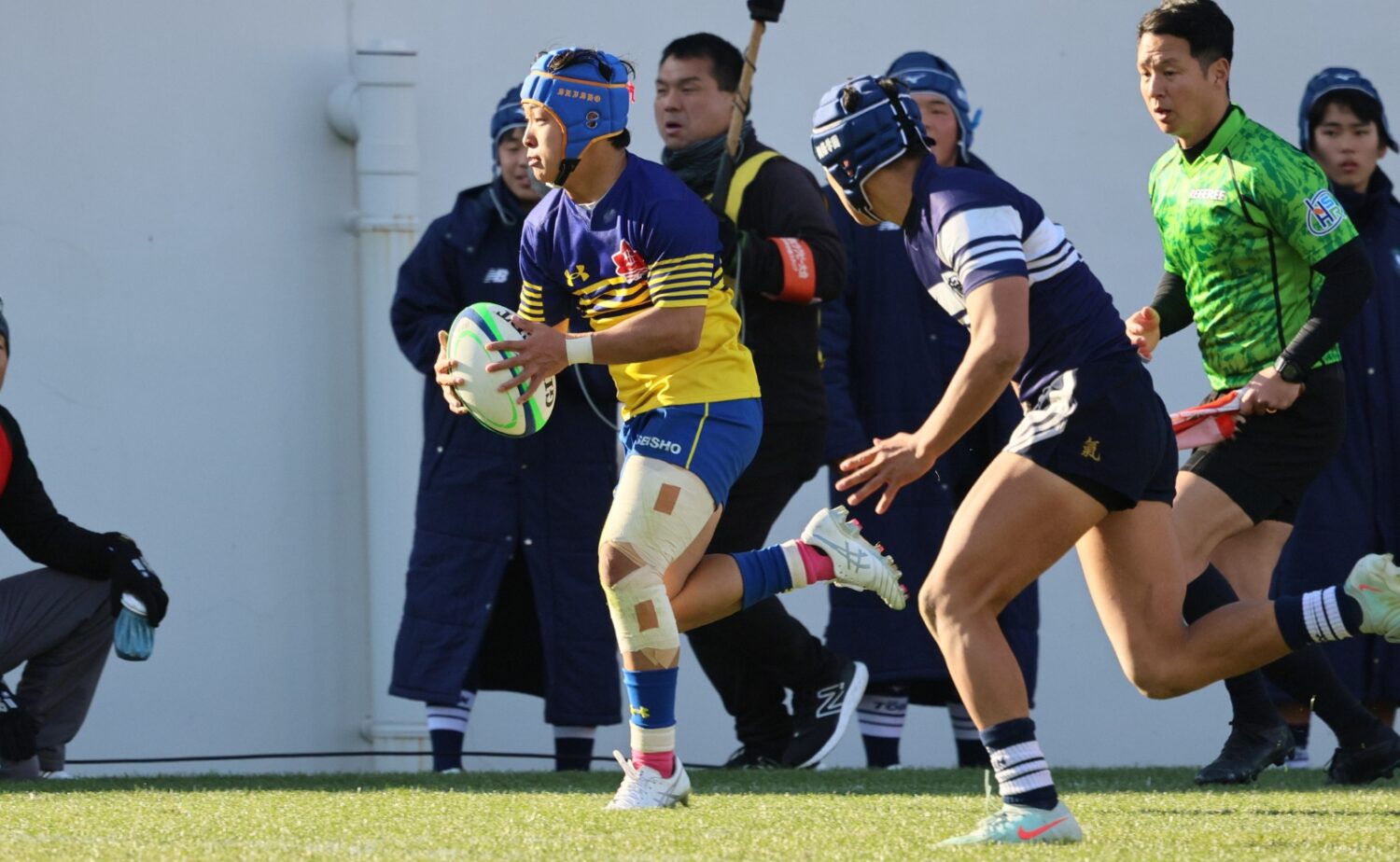 高校ラグビー決勝で最後に2トライを返して意地を見せた京都成章