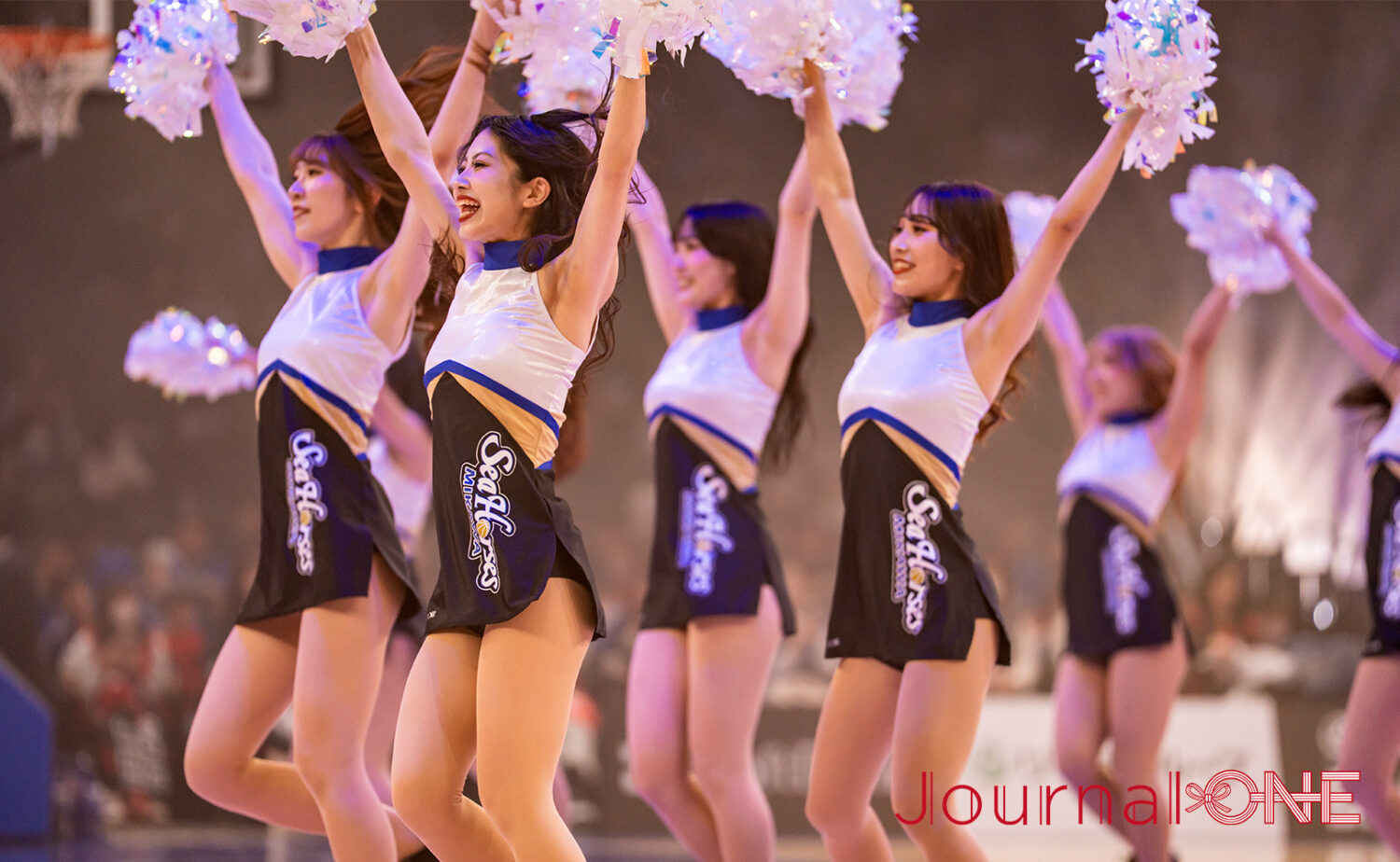 シーホーススターズのチアリーディングパフォーマンス 2025年12月27日 Bリーグ シーホース三河 vs アルバルク東京 IGアリーナ
