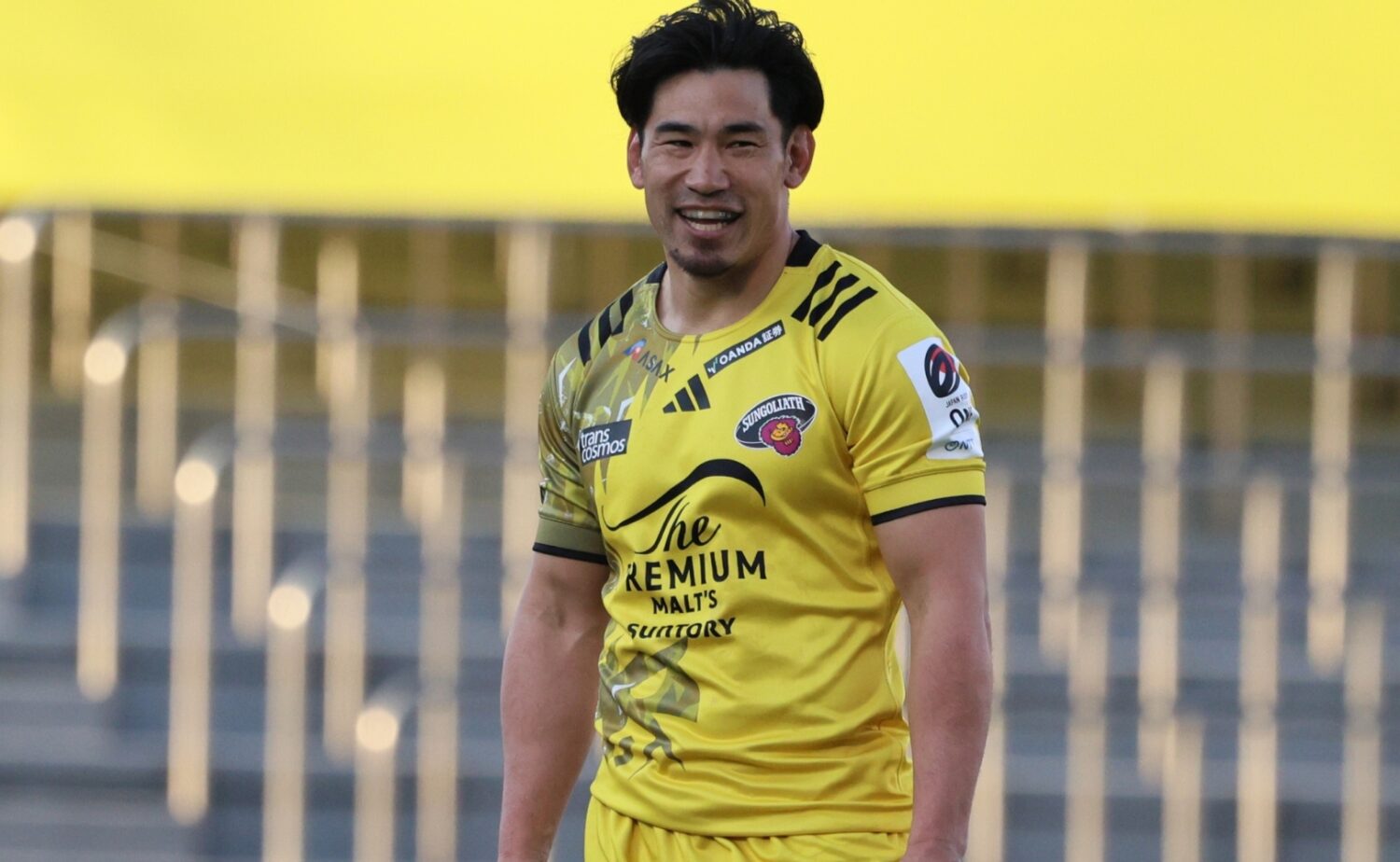 サンゴリアスの中村は次のステージに進むと語る