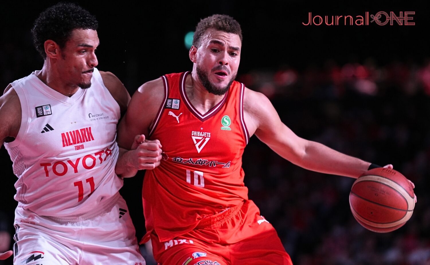 千葉ジェッツのD.J.ホグは24得点と爆発-Journal-ONE撮影