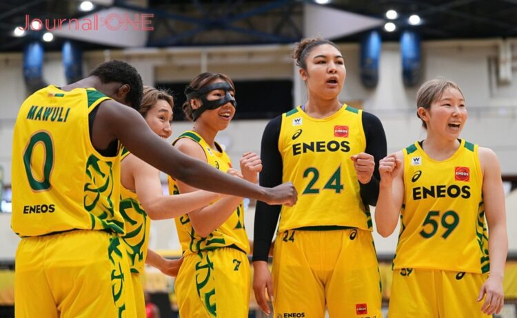 宮崎のラストゲームへ臨むENEOSサンフラワーズ-Journal-ONE撮影