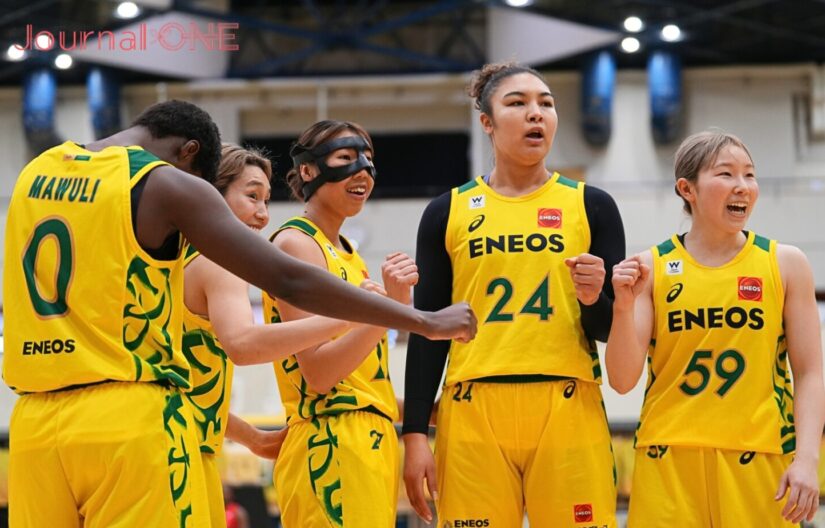 宮崎のラストゲームへ臨むENEOSサンフラワーズ-Journal-ONE撮影