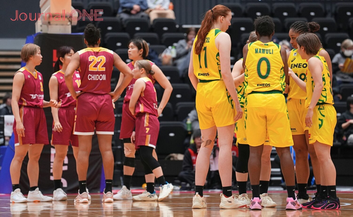 ユナイテッドカップ準々決勝 ENEOSサンフラワーズvsトヨタ紡織サンシャインラビッツ