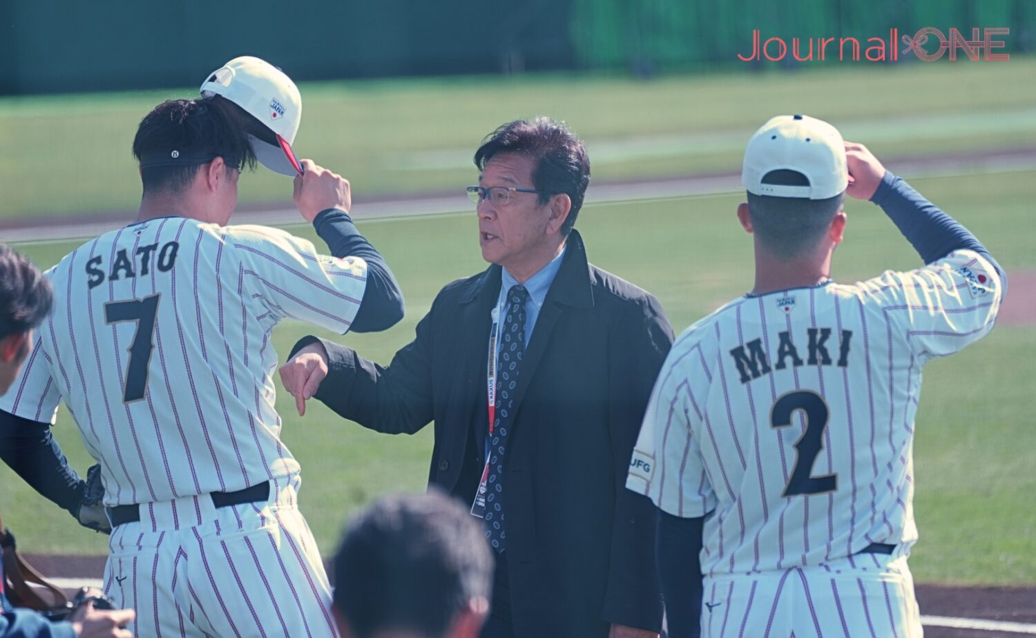 WBC 宮崎キャンプに前監督の栗山英樹氏が激励に