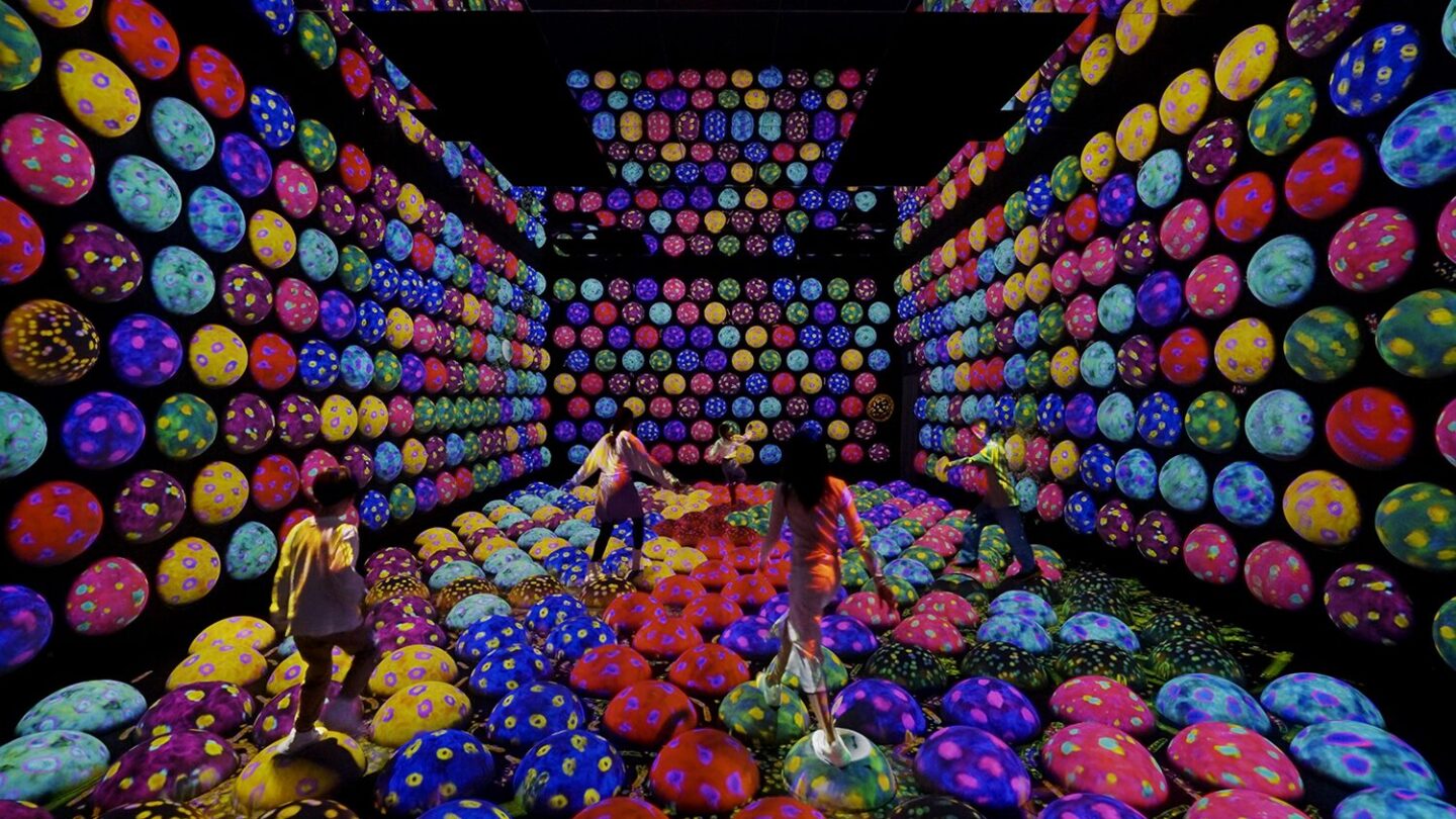 チームラボプラネッツ スケッチ環世界