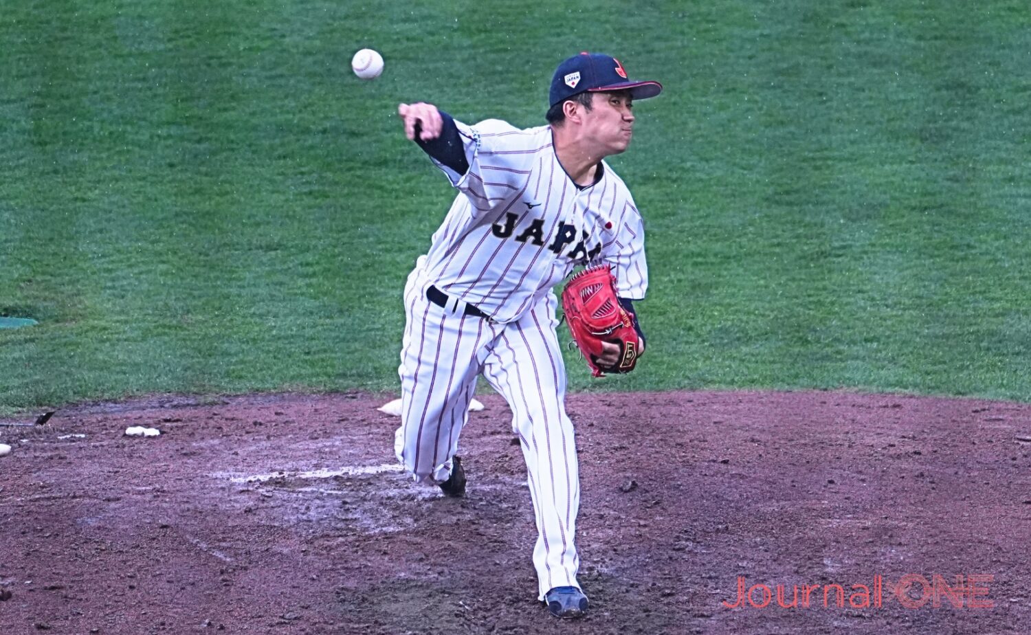 サポートメンバーながら壮行試合に糸川（西武）も登板-Journal-ONE撮影