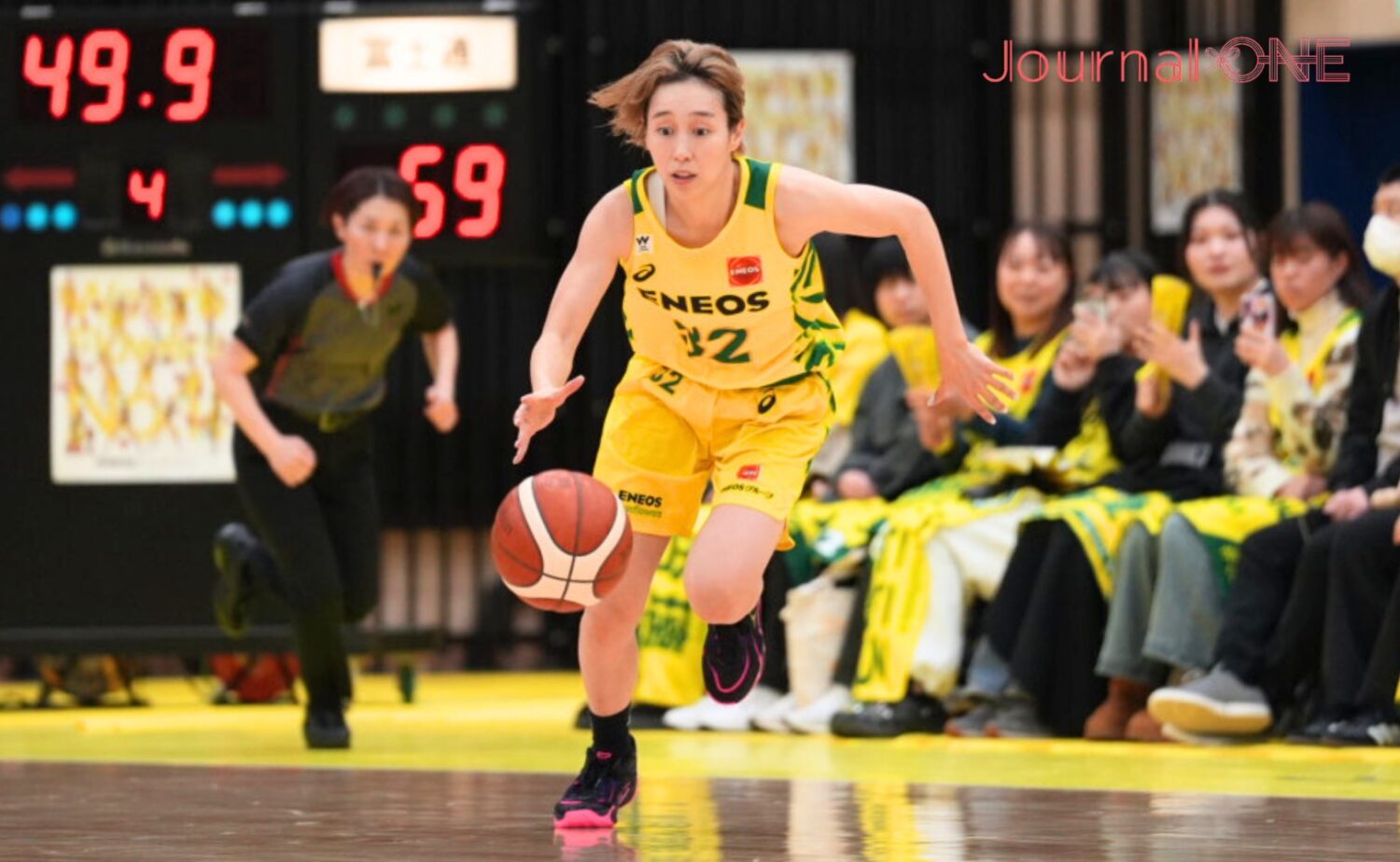 宮崎早織の代名詞、スピードを活かしたドリブル‐Journal-ONE撮影