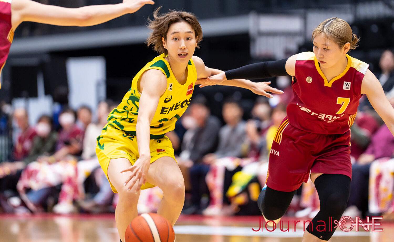 ユナイテッドカップ準々決勝|ドライブインする宮崎早織-Journal-ONE撮影