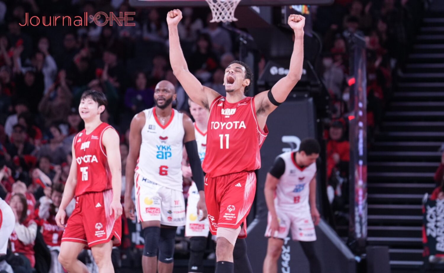 アルバルク 1点差勝利の瞬間喜びを現すセバスチャン・サイズ